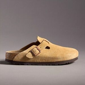 Birkenstock Boston Clogs latte cream